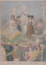 Lihotun härän juhlat, Villette, Pariisi, 1900