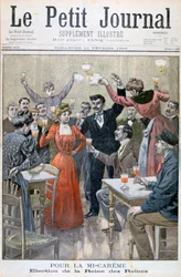 Paaston puoliväli, kuningattareiden kuningattaren valinta, 1900