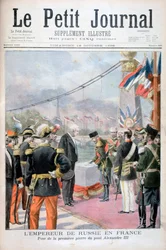 Nikolai II Venäjän ja Félix Faure, Ranskan tasavallan presidentti, 1896