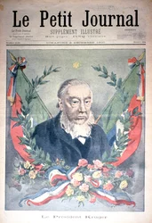 Presidentti Kruger, Le Petit Journalin etukansi, 2. joulukuuta 1900 (värikaiverrus)
