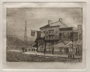 Eagle Street ja Woodland Avenue, 1878.