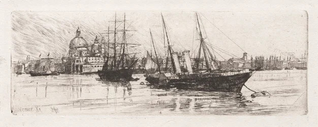 Two Boats, Venetsia, 1880.