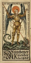 Sinä saksalainen henki, St. Michael, auta murskaamaan mato