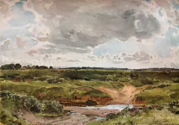 "Southwold Common in August", vuodelta 1889