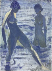 Kylpijät, noin 1927
