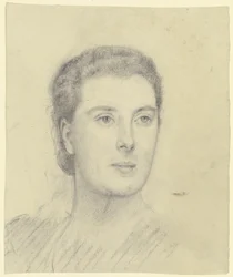 Naisen muotokuva (Margret Freebody?)