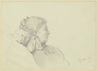 Luise Scholderer lukemassa