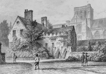 The Deanery Winchester, noin 1830