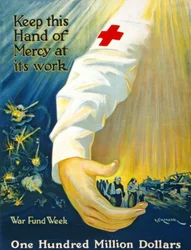Pidä tämä armon käsi työssä, Sotarahastoviikko, sata miljoonaa dollaria, 1917-20.