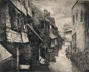 "Bievre-joki Gentillyssä", 1915