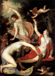 "Graces ja Cupid", c1600-1640