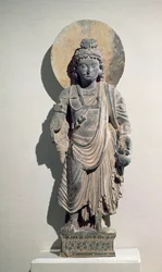 Seisova bodhisattva Maitreya, 200-luku
