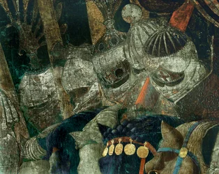 San Romanon taistelu Firenzen ja Sienan välillä vuonna 1432 ...