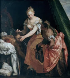 Judith Holofernesin pään kanssa, n. 1580