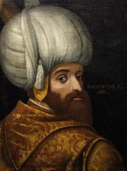 Sulttaani Bayezid I, c. 1580.