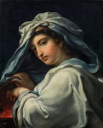 Allegoria talvesta (öljy kankaalle)
