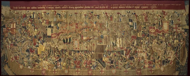 Pastranan kuvakudokset, Tournain valmistus, luultavasti Passchier Grenierin työpajasta, n. 1471 - 1475 (kuvakudos).