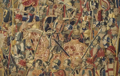 Pastranan kuvakudokset, Tournain valmistus, luultavasti Passchier Grenierin työpajasta, n. 1471 - 1475 (kuvakudos).