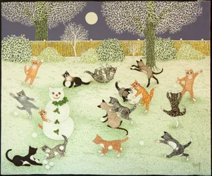 Barn Storming, 2011 (akryyli kalikolle)