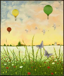 High Flyers, 2011 (akryyli kalikolle)