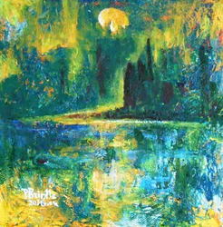Mukana, 2016 (akryyli kankaalle)
