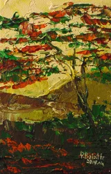Flamboyant en fleur, 2014 (akryyli kankaalle)