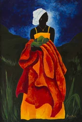 Kausi avokado fuente, 2015 akryyli kankaalle