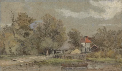 Battersea Fields, maalattu Charles Matthewsille, Esq.