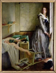 Charlotte Cordayn (1768-93) muotokuva