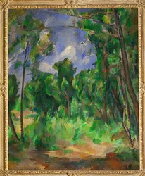 Clairiere - The glade (maalaus kankaalle)
