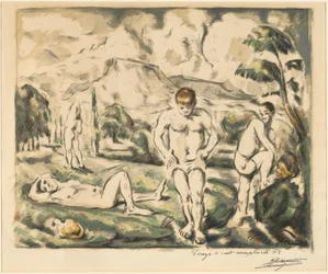 The Bathers (iso lautanen)