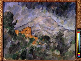 Sainte-Victoire-vuori ja Château Noir. 1904-1906. Tokio, Bridgestone Museum