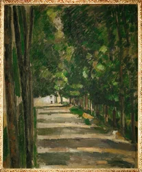 Avenue (öljy kankaalle)
