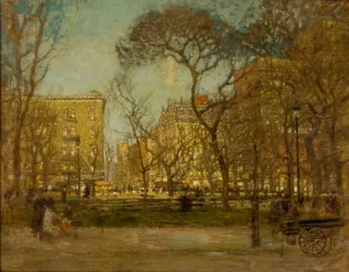 Madison Square, n. 1905 (öljy kankaalle)