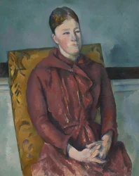 Madame Cézanne keltaisessa tuolissa, 188890.