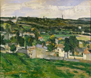 Auvers-sur-Oisen lähellä, 1880-luku