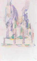 P. Cézanne, Baumgruppe