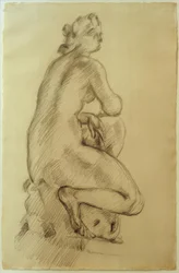 P.Cézanne, Kyyhöttävä Venus
