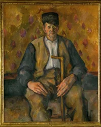 Paysan assis