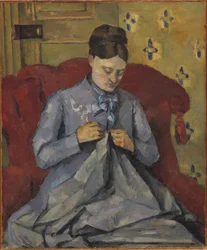 Taiteilijoiden vaimon muotokuva, 1877