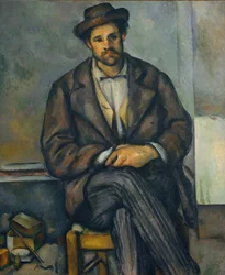 Istuva talonpoika, n. 1892-96.