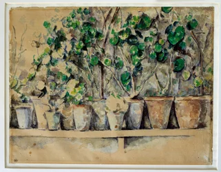 Kukkaruukut Paul Cezanne