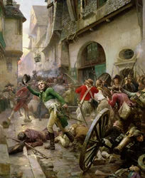 Henri de La Rochejaquelein (1772-94) Choletin taistelussa 17. lokakuuta 1793