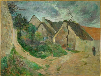 Osny, chemin montant (öljy kankaalle)