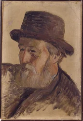 Miehen muotokuva, n. 1880 (öljy kankaalle)