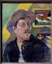 Omakuva. Paul Gauguinin maalaus (1848-1903)