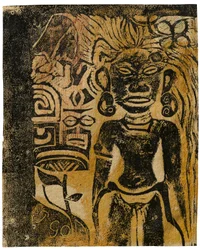 Tahitian Idol, jumalatar Hina, 1894-95