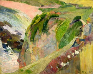 Flageolet-soitin kalliolla
