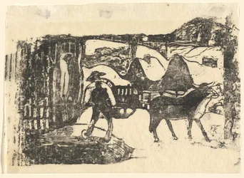 Härkäkärry (Le char a boeufs)