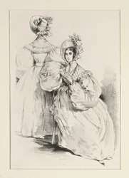 TOUKOKUU 1836. Jaconien kylpytakit.